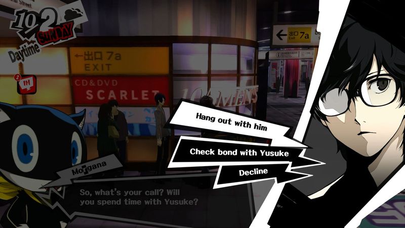 Persona 5 Part #126 - 10/1-10/2: Turtlenecks Are Back In Style